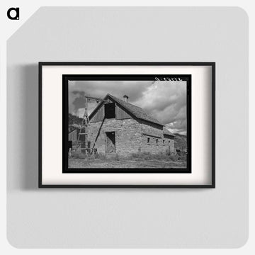 Brick Barn, Animas River Valley, Colorado
 - ラッセル リー Poster.