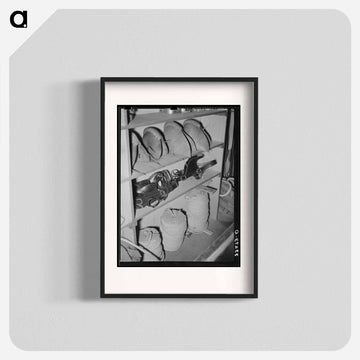 Ranch Supply Store Interior, Alpine, Texas
 - ラッセル リー Poster.