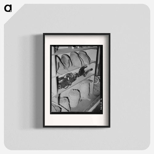 Ranch Supply Store Interior, Alpine, Texas
 - Russell Lee Poster.