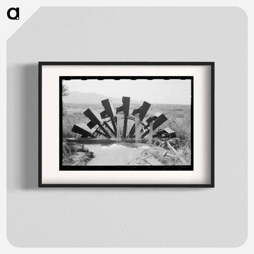 Waterwheel, FSA Project, Mohave County, Arizona
 - Russell Lee Poster.