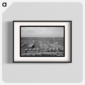 アートポスター-Housing, Farm Security Administration Farm Workers Community, Woodville, California
 - ラッセル リー Poster.