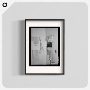 アートポスター-Towels in Boarding House
 - ラッセル リー Poster.