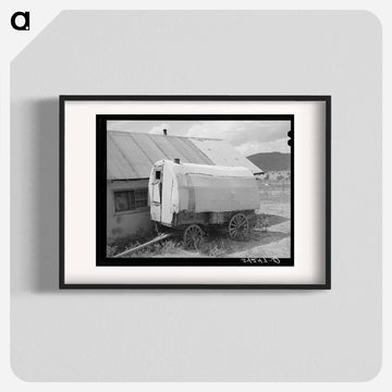 Old Sheepherder's Wagon near Questa, New Mexico
 - ラッセル リー Poster.