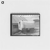 アートメモ帳-Old Sheepherder's Wagon near Questa, New Mexico
 - ラッセル リー Memo.