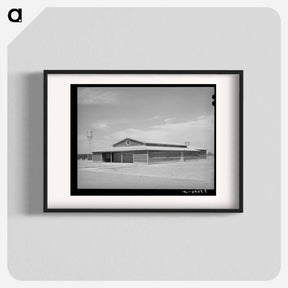 アートポスター-Community House, Migratory Labor Camp, Sinton, Texas
 - ラッセル リー Poster.