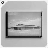 アートパネル-Community House, Migratory Labor Camp, Sinton, Texas
 - ラッセル リー Canvas.