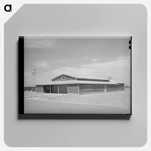 アートパネル-Community House, Migratory Labor Camp, Sinton, Texas
 - ラッセル リー Canvas.