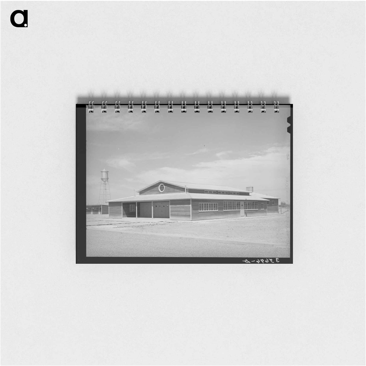 アートメモ帳-Community House, Migratory Labor Camp, Sinton, Texas
 - ラッセル リー Memo.