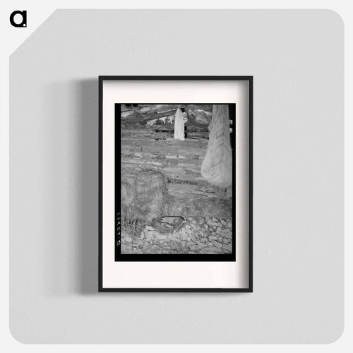 Interior of Shed of Agricultural Day Laborer, McIntosh County, Oklahoma
 - Russell Lee Poster.