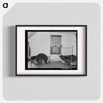 Farmhouse Bedroom of John Baker
 - ラッセル リー Poster.