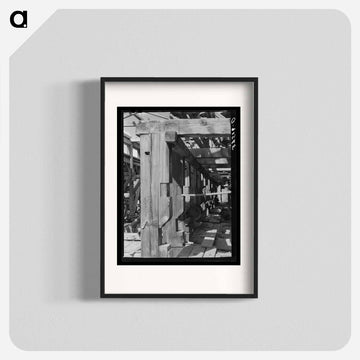 Timbering and Mill Work, Telluride, Colorado
 - ラッセル リー Poster.