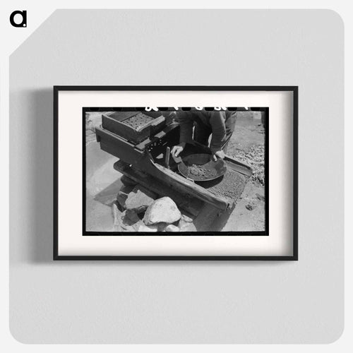 Gold Prospector at Pinos Altos
 - Russell Lee Poster.