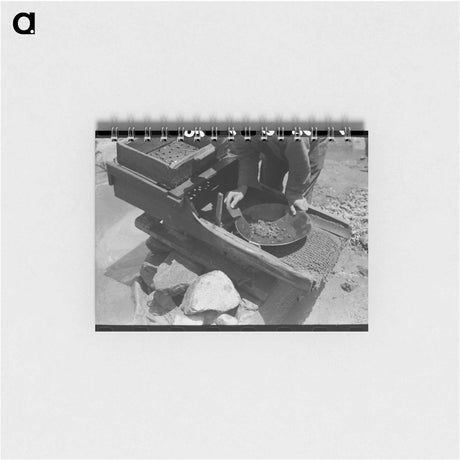 アートメモ帳-Gold Prospector at Pinos Altos
 - ラッセル リー Memo.