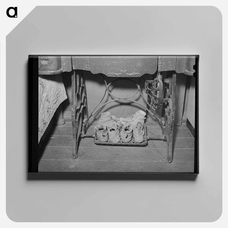 アートパネル-Children's Shoes, Dead Ox Flat, Oregon
 - ラッセル リー Canvas.