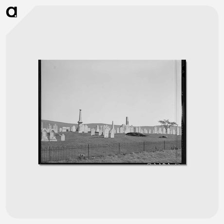 アートポストカード-Graveyard along U.S. No. 7 near Arlington, Vermont
 - ラッセル リー Postcard.