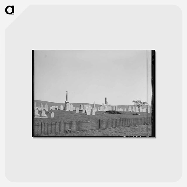 アートポストカード-Graveyard along U.S. No. 7 near Arlington, Vermont
 - ラッセル リー Postcard.