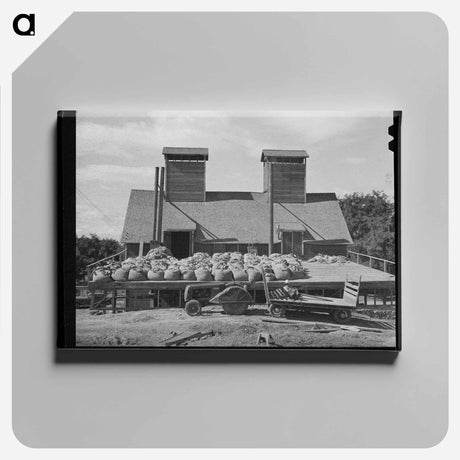 アートパネル-Kiln, Yakima County, Washington
 - ラッセル リー Canvas.
