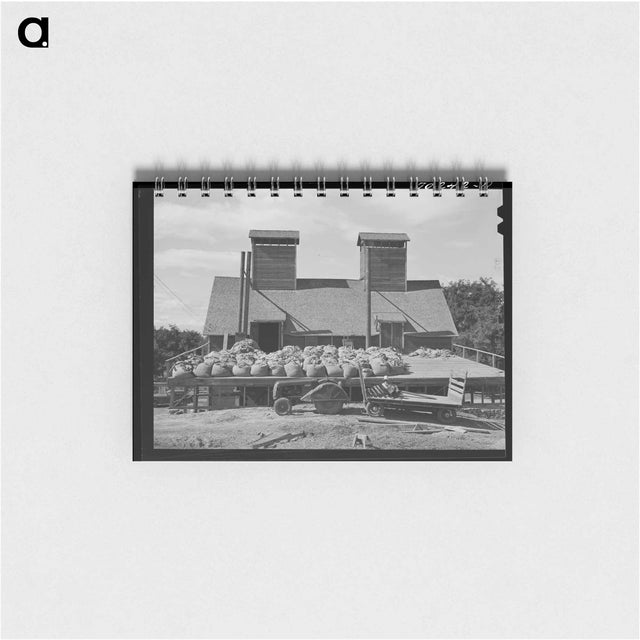 アートメモ帳-Kiln, Yakima County, Washington
 - ラッセル リー Memo.