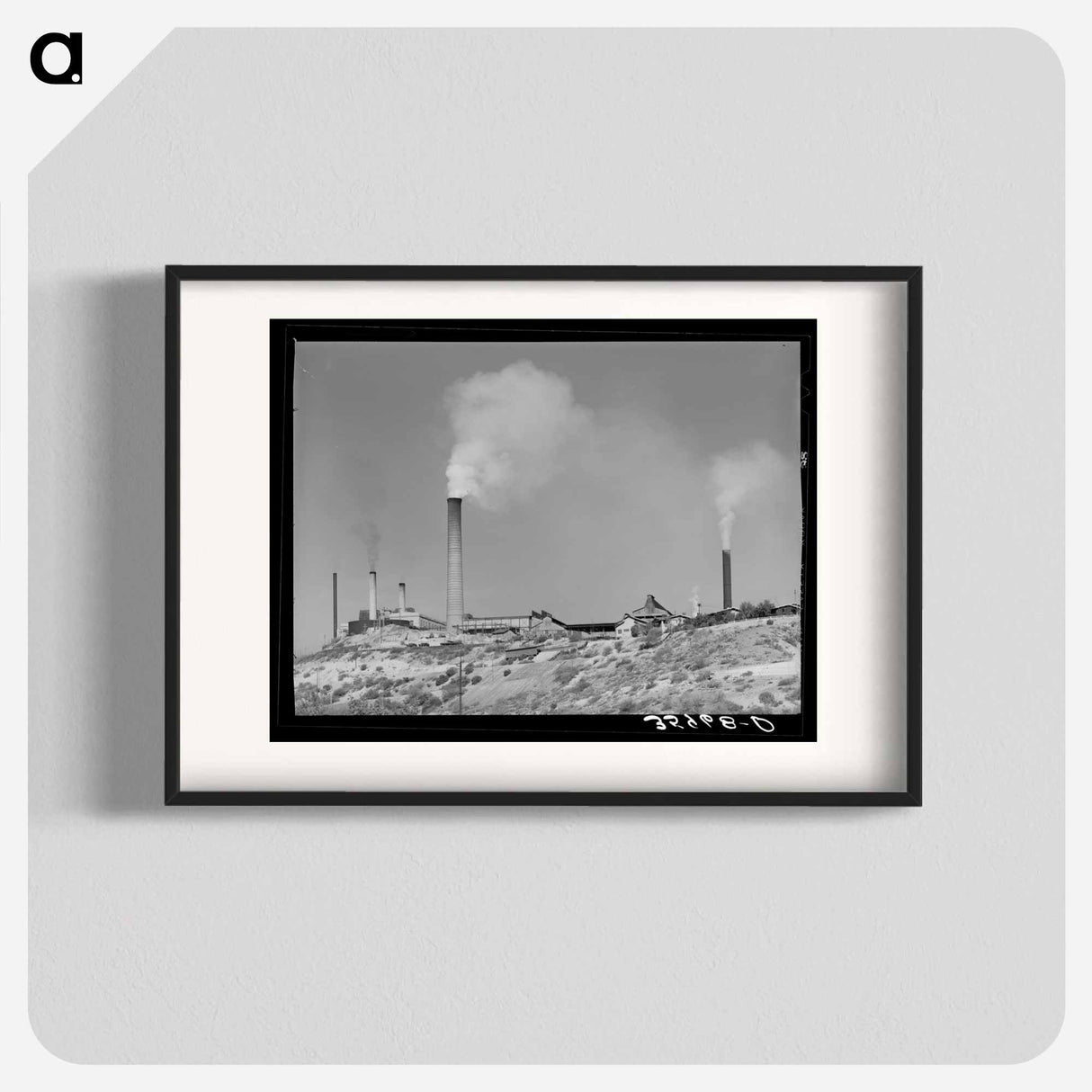 アートポスター-Copper Smelter, Miami, Arizona
 - ラッセル リー Poster.