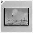 アートパネル-Copper Smelter, Miami, Arizona
 - ラッセル リー Canvas.