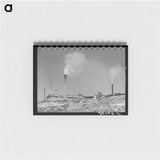 アートメモ帳-Copper Smelter, Miami, Arizona
 - ラッセル リー Memo.