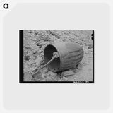 アートポストカード-Gold Ore Bucket at Abandoned Mine, Pinos Altos, New Mexico
 - ラッセル リー Postcard.