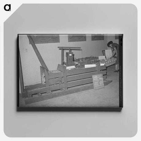 アートパネル-FSA Exhibit, Dallas State Fair
 - ラッセル リー Canvas.