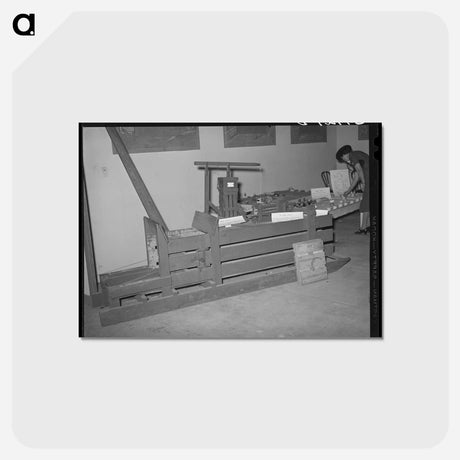 アートポストカード-FSA Exhibit, Dallas State Fair
 - ラッセル リー Postcard.