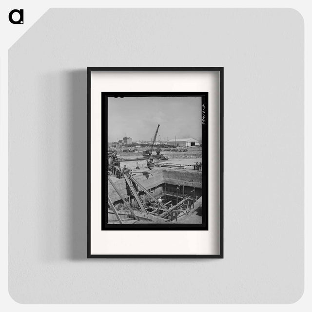 アートポスター-Sewage Disposal Plant, San Diego, California
 - ラッセル リー Poster.