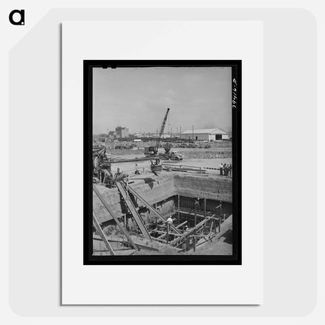 アートポスター-Sewage Disposal Plant, San Diego, California
 - ラッセル リー Poster.
