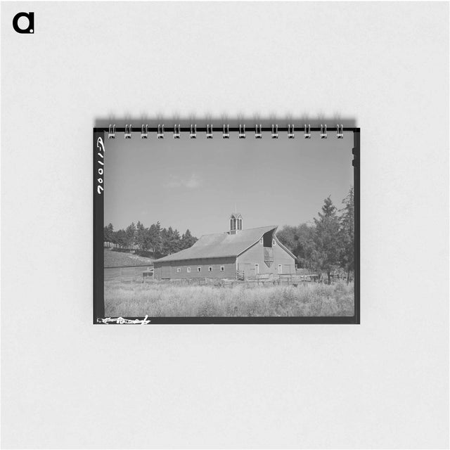 アートメモ帳-Barn, Whitman County, Washington
 - ラッセル リー Memo.