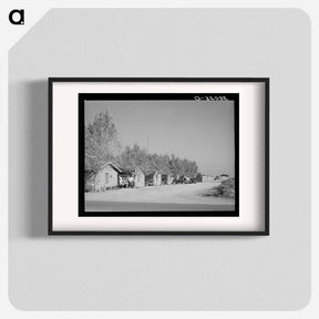 アートポスター-Housing for Married People of Earl Fruit Company Ranch
 - ラッセル リー Poster.