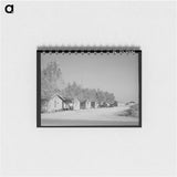 アートメモ帳-Housing for Married People of Earl Fruit Company Ranch
 - ラッセル リー Memo.