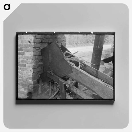 アートパネル-Sugarcane Pulp Conveyor, New Iberia, Louisiana
 - ラッセル リー Canvas.