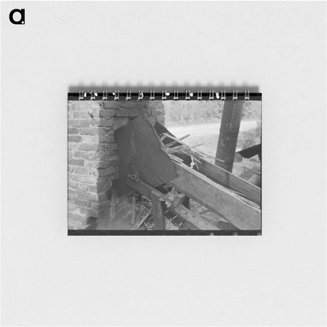 アートメモ帳-Sugarcane Pulp Conveyor, New Iberia, Louisiana
 - ラッセル リー Memo.