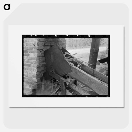 アートポスター-Sugarcane Pulp Conveyor, New Iberia, Louisiana
 - ラッセル リー Poster.