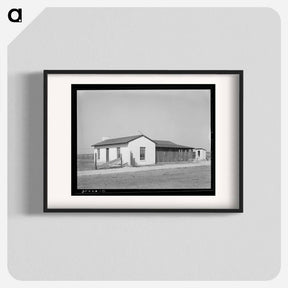 アートポスター-House of Ernest Milton, El Indio, Texas
 - ラッセル リー Poster.