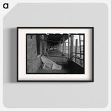 アートポスター-Back Porches of Apartment Building, Chicago
 - ラッセル リー Poster.