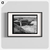 アートポスター-Irrigation Gate, Bernadillo County, New Mexico
 - ラッセル リー Poster.