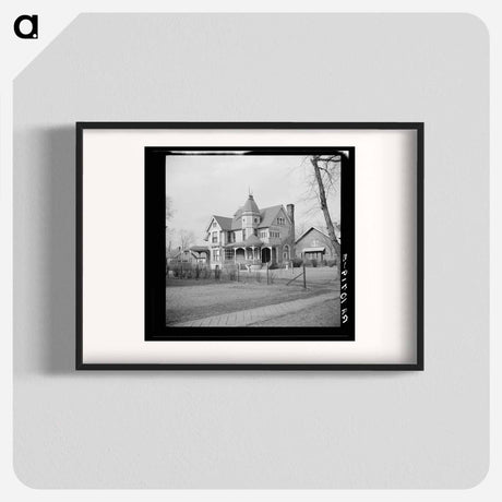 アートポスター-House in Ottawa, Illinois
 - ラッセル リー Poster.
