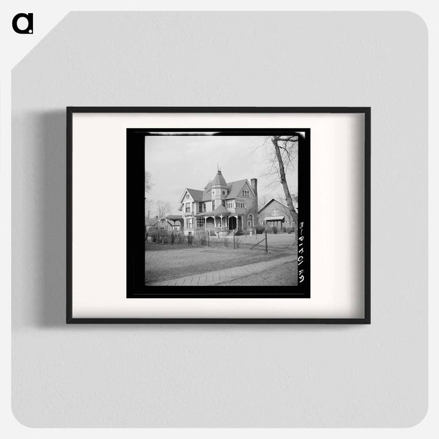 アートポスター-House in Ottawa, Illinois
 - ラッセル リー Poster.