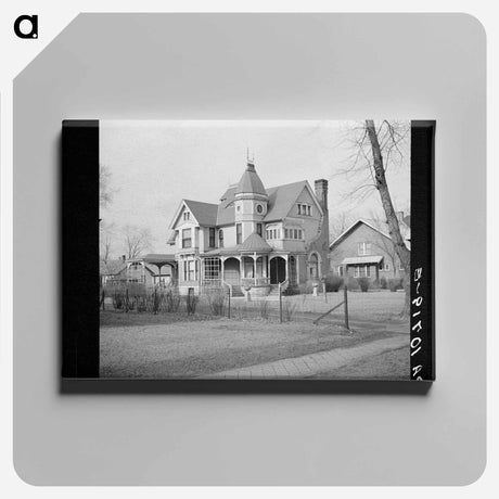 アートパネル-House in Ottawa, Illinois
 - ラッセル リー Canvas.