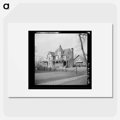 アートポスター-House in Ottawa, Illinois
 - ラッセル リー Poster.