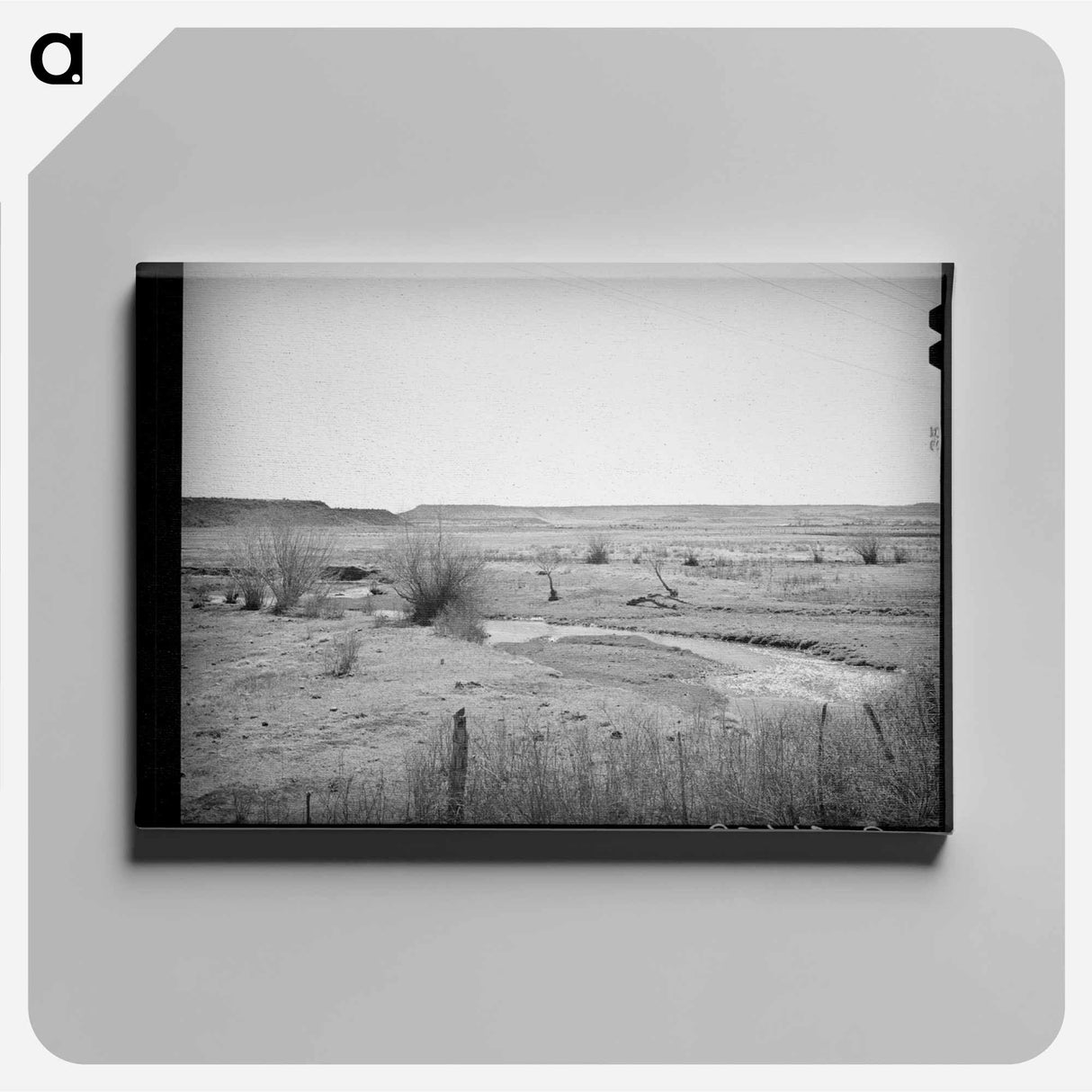 アートパネル-Little Colorado River, Apache County
 - ラッセル リー Canvas.