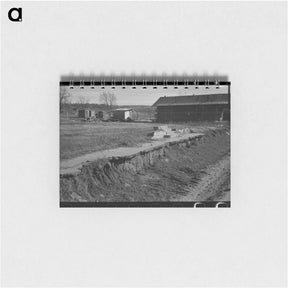 アートメモ帳-Street Scene in Slick, Oklahoma
 - ラッセル リー Memo.