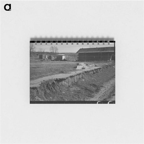 アートメモ帳-Street Scene in Slick, Oklahoma
 - ラッセル リー Memo.