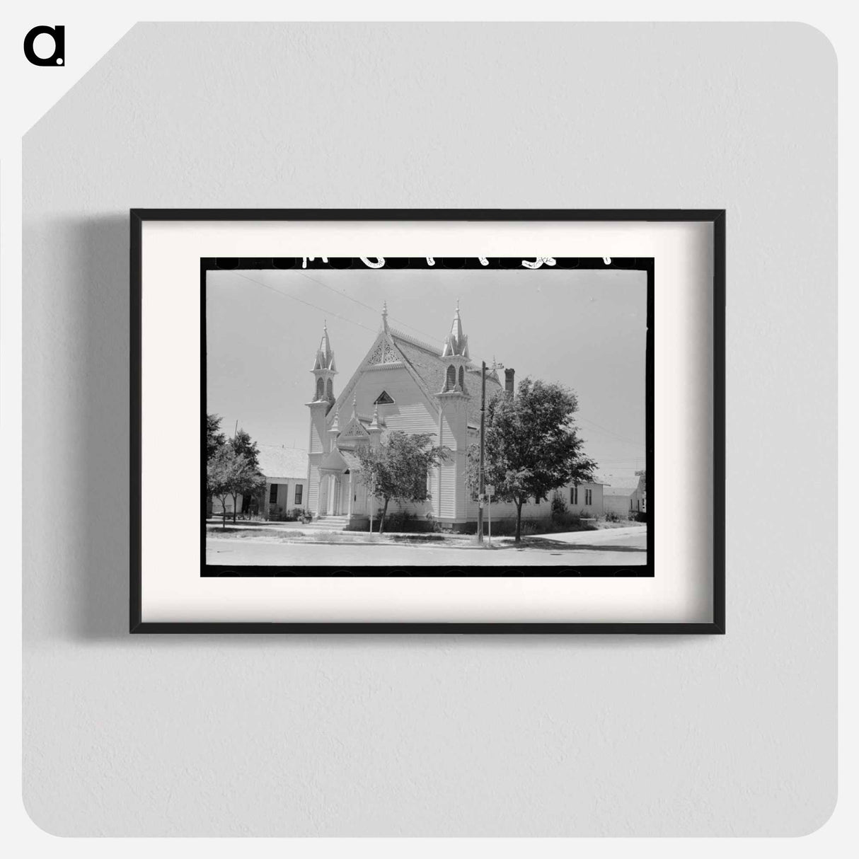 アートポスター-Church, Dalhart, Texas
 - ラッセル リー Poster.