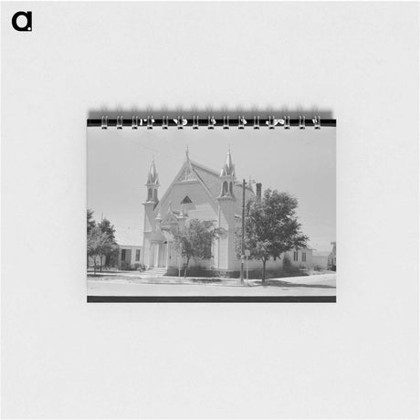 アートメモ帳-Church, Dalhart, Texas
 - ラッセル リー Memo.