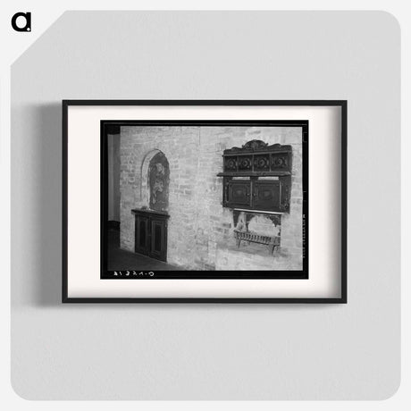 アートポスター-Oven and Shrine in Plantation House
 - ラッセル リー Poster.