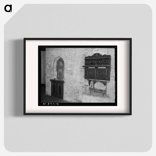 アートポスター-Oven and Shrine in Plantation House
 - ラッセル リー Poster.
